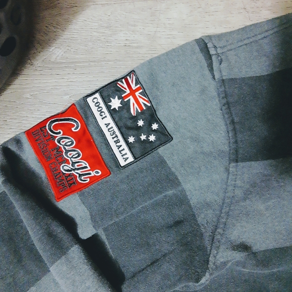 Vtg Coogi Zipup Hoody Sweater Xl - Picture 5 of 6